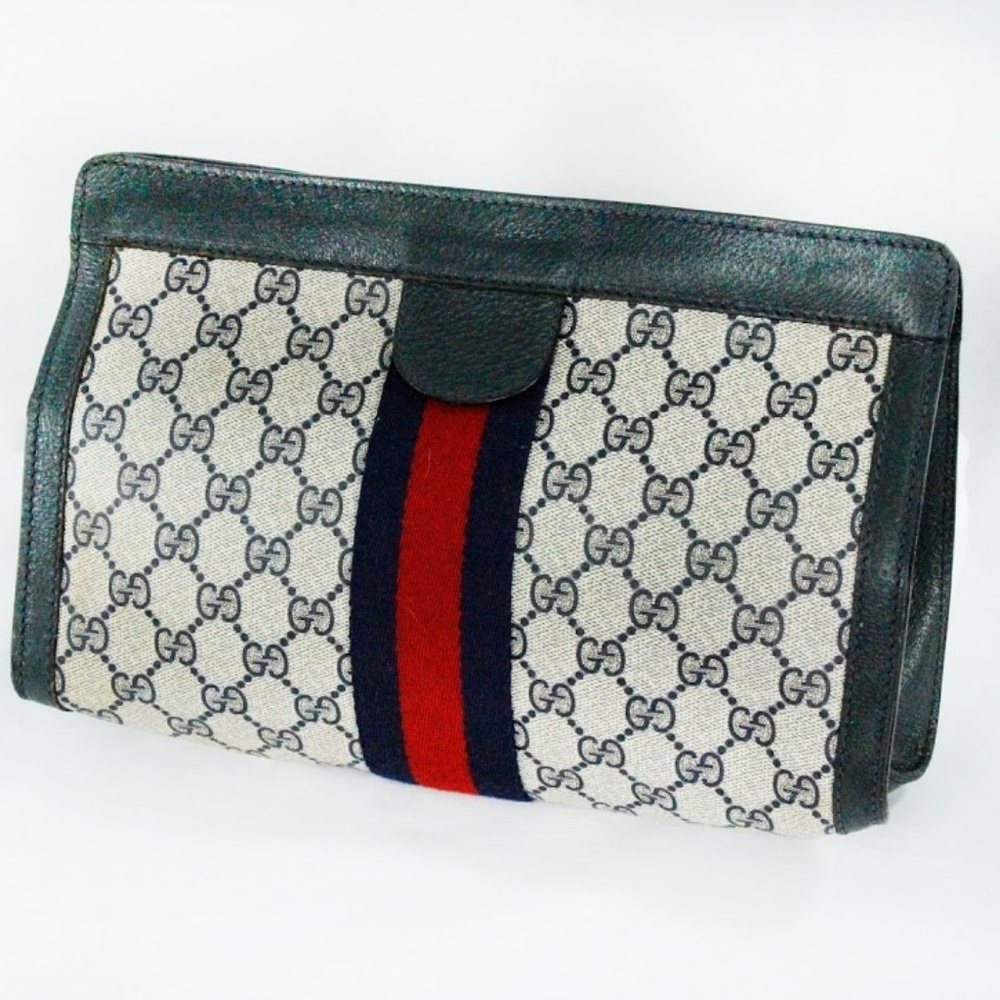 Vintage Gucci Clutch/Cosmetic Pouch